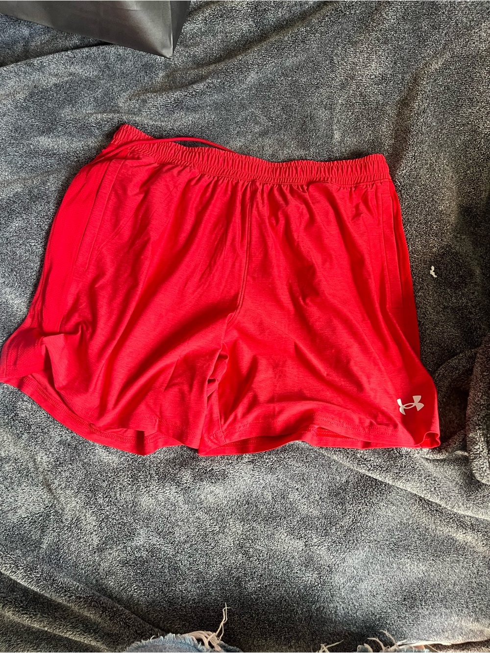 Under Armour Bright Red Performance Shorts